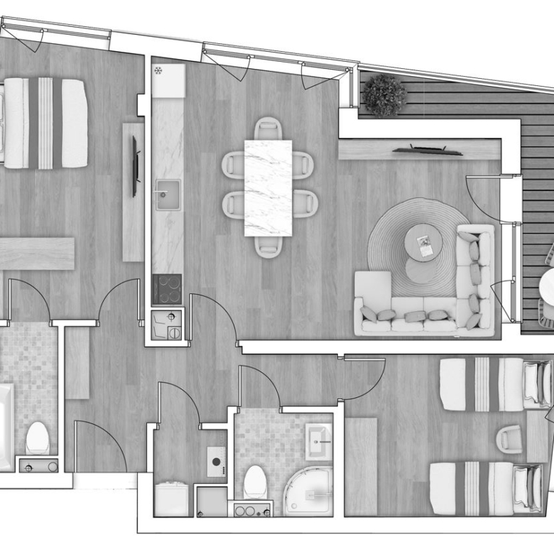 3-СТАЕН АПАРТАМЕНТ 113 М² ДО МЕТРОСТАНЦИЯ ВИТОША - 0