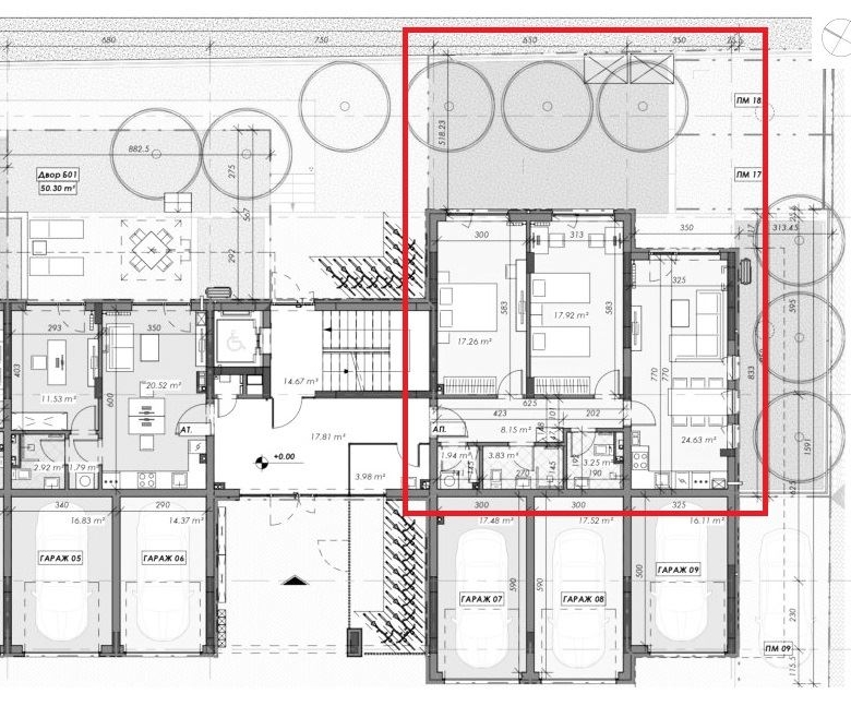 3-СТАЕН АПАРТАМЕНТ 107 М² СЪС СОБСТВЕН ДВОР В КВ.ОВЧА КУПЕЛ - 0