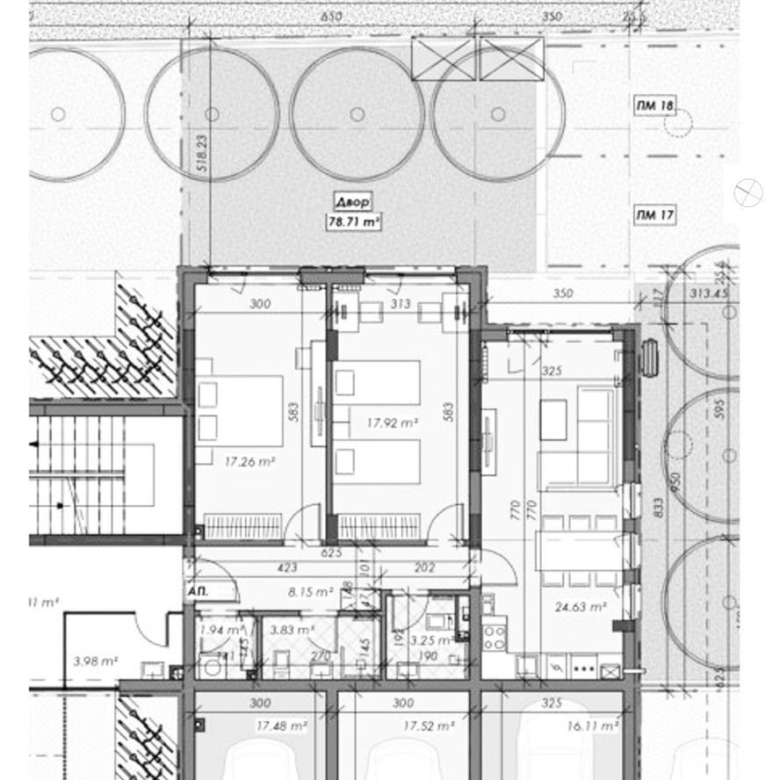 3-СТАЕН АПАРТАМЕНТ 107 М² СЪС СОБСТВЕН ДВОР В КВ.ОВЧА КУПЕЛ - 0
