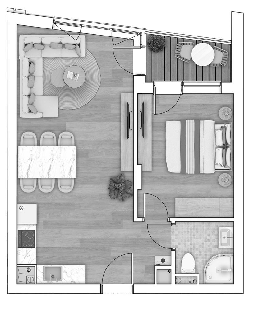 2-СТАЕН АПАРТАМЕНТ 69 М² ДО МЕТРОСТАНЦИЯ ВИТОША - 0