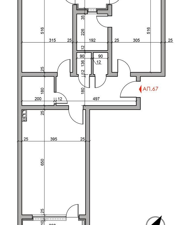3-СТАЕН АПАРТАМЕНТ 124 М² В КВ.ОВЧА КУПЕЛ - 0