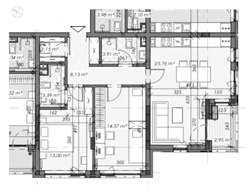 3-СТАЕН АПАРТАМЕНТ 106 М² В КВ.ОВЧА КУПЕЛ - 0