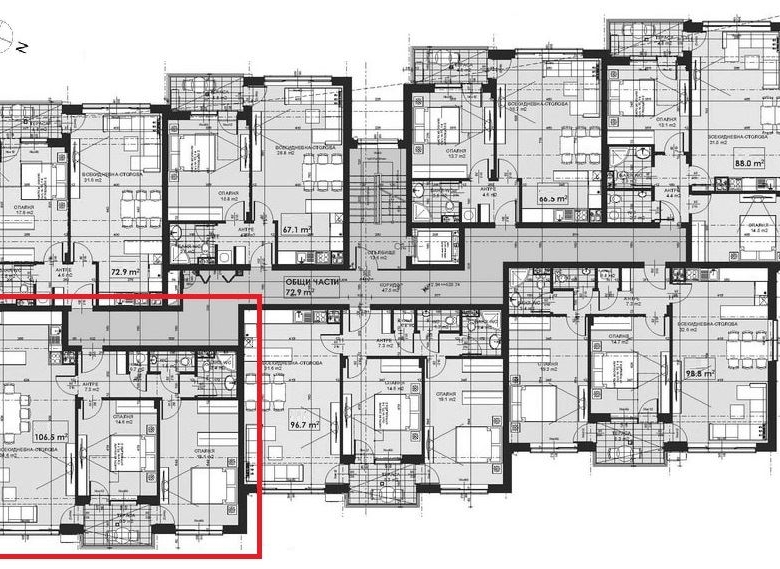 3-СТАЕН АПАРТАМЕНТ 120 М2 В КВ. МАЛИНОВА ДОЛИНА - 0