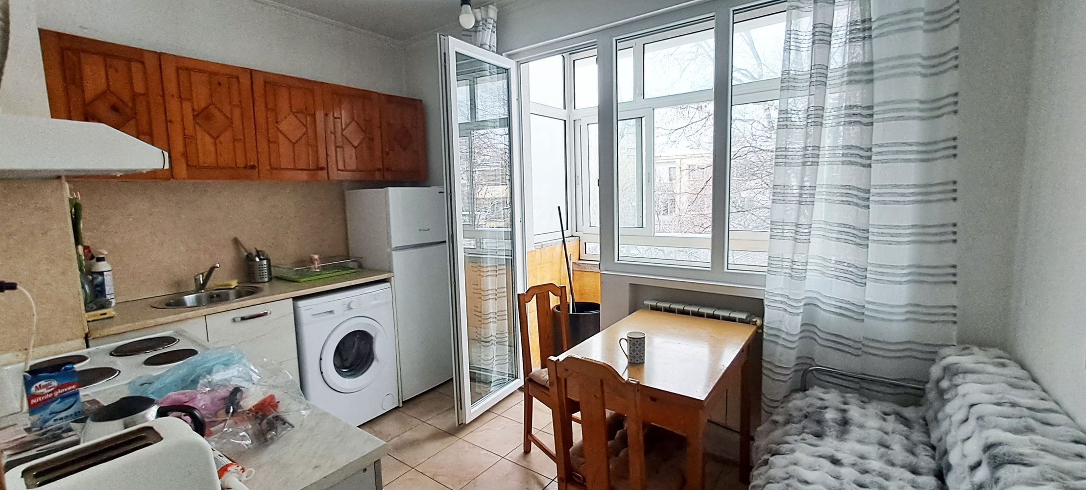 3-СТАЕН АПАРТАМЕНТ 90 М² ДО 51-ВО СУ ЕЛИСАВЕТА БАГРЯНА И МЕТРОСТАНЦИЯ БЪЛГАРИЯ - 0