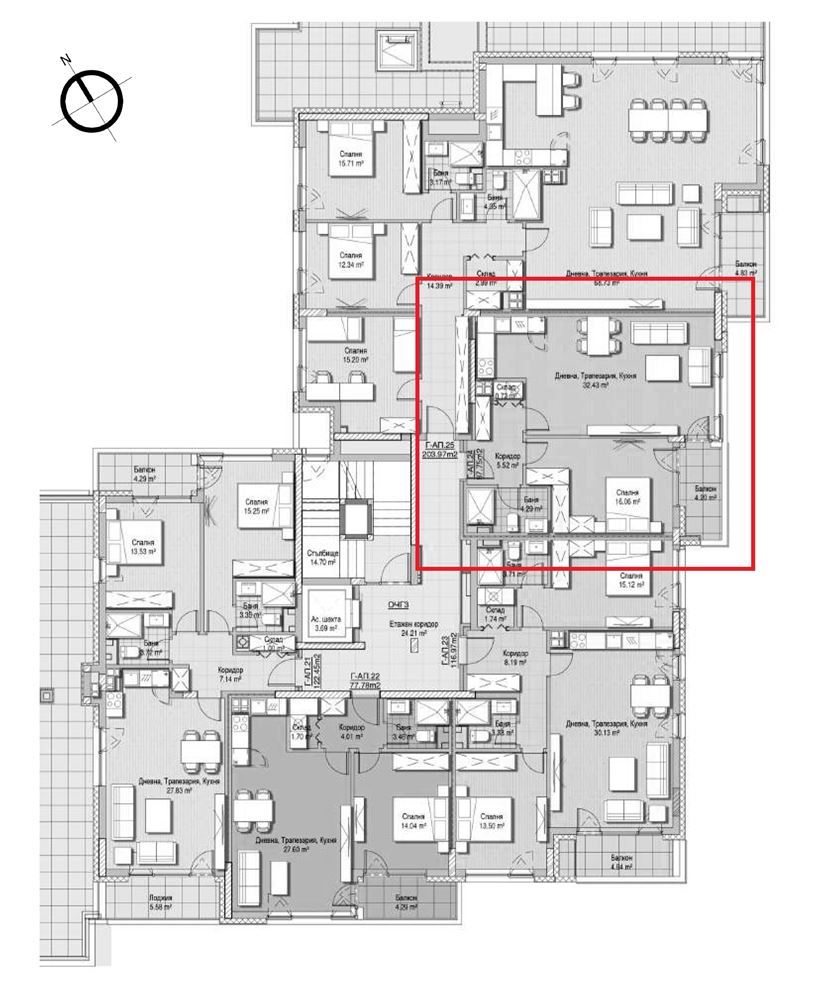 2-СТАЕН АПАРТАМЕНТ 88 М² ДО МЕТРОСТАНЦИЯ ВИТОША - 0