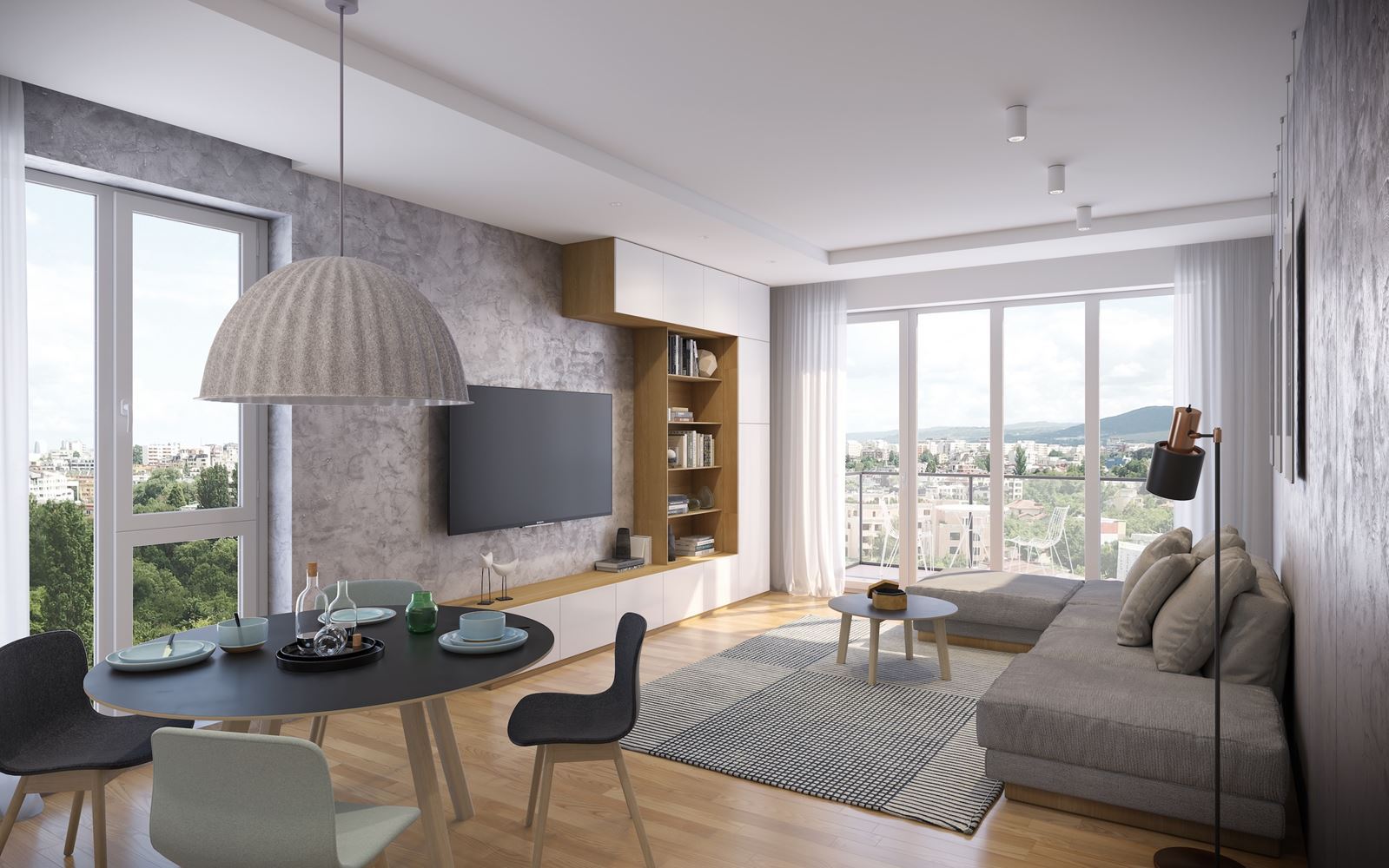 3-СТАЕН АПАРТАМЕНТ 131 М² ДО МЕТРОСТАНЦИЯ ВИТОША - 0