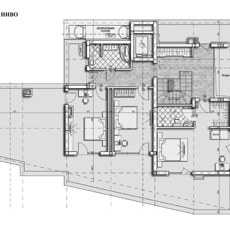 4-СТАЕН АПАРТАМЕНТ 370 М² БЛИЗО ДО ЮЖНИЯ ПАРК - 0