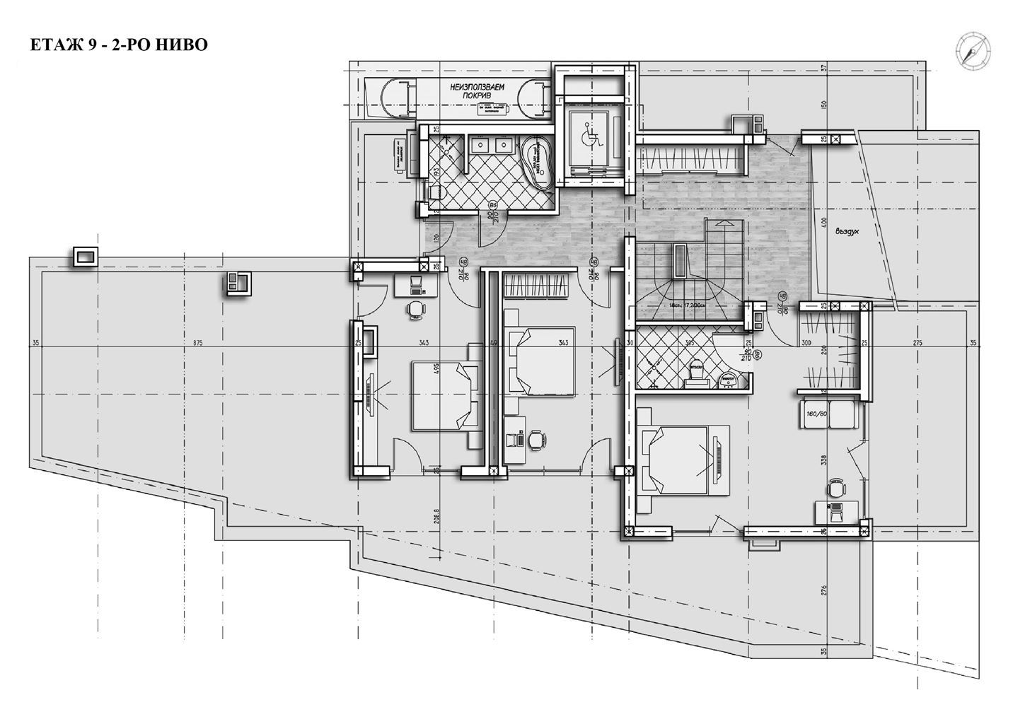4-СТАЕН АПАРТАМЕНТ 370 М² БЛИЗО ДО ЮЖНИЯ ПАРК - 0