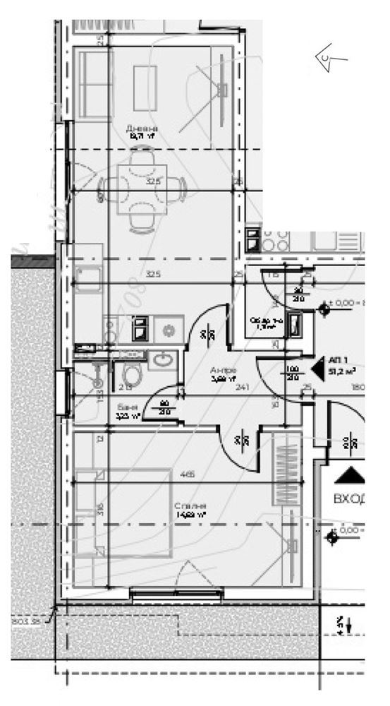 2-СТАЕН АПАРТАМЕНТ 58 М² В ПОЛИТЕ НА ВИТОША - 0