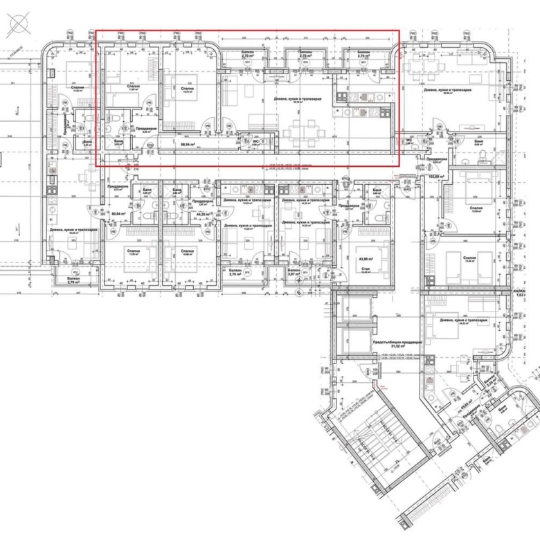 3-СТАЕН АПАРТАМЕНТ СЪС ЗП 100 М² НЕДАЛЕКО ОТ МЕТРОСТАНЦИЯ КОНСТАНТИН ВЕЛИЧКОВ - 0
