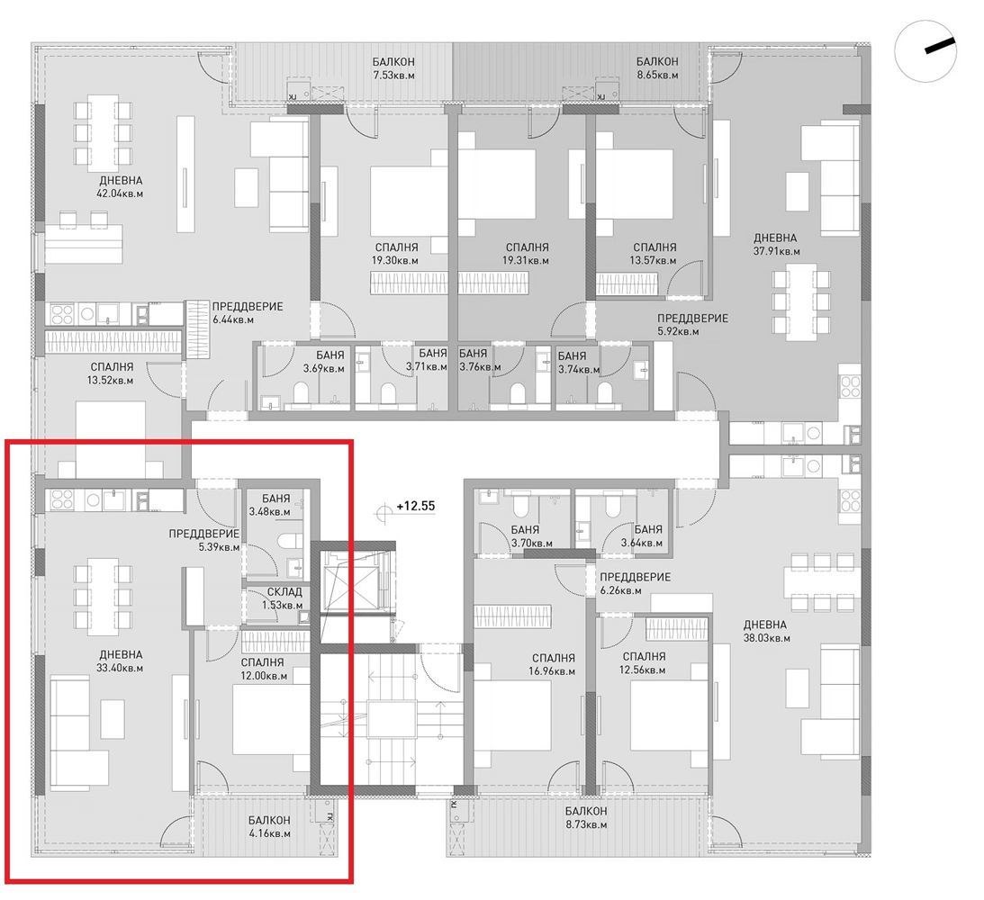 2-СТАЕН АПАРТАМЕНТ 84 М² В ПОЛИТЕ НА ВИТОША - 0