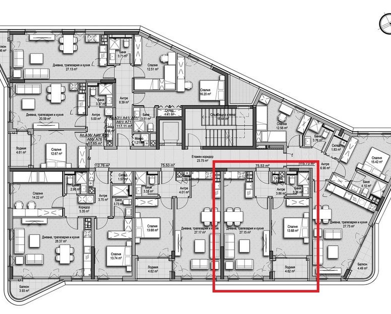 2-СТАЕН АПАРТАМЕНТ 76 М² ДО ЗООПАРКА - 0