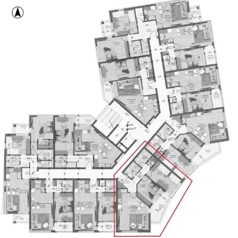 3-СТАЕН АПАРТАМЕНТ 111 М² БЛИЗО ДО МЕТРОСТАНЦИЯ БЪЛГАРИЯ - 0