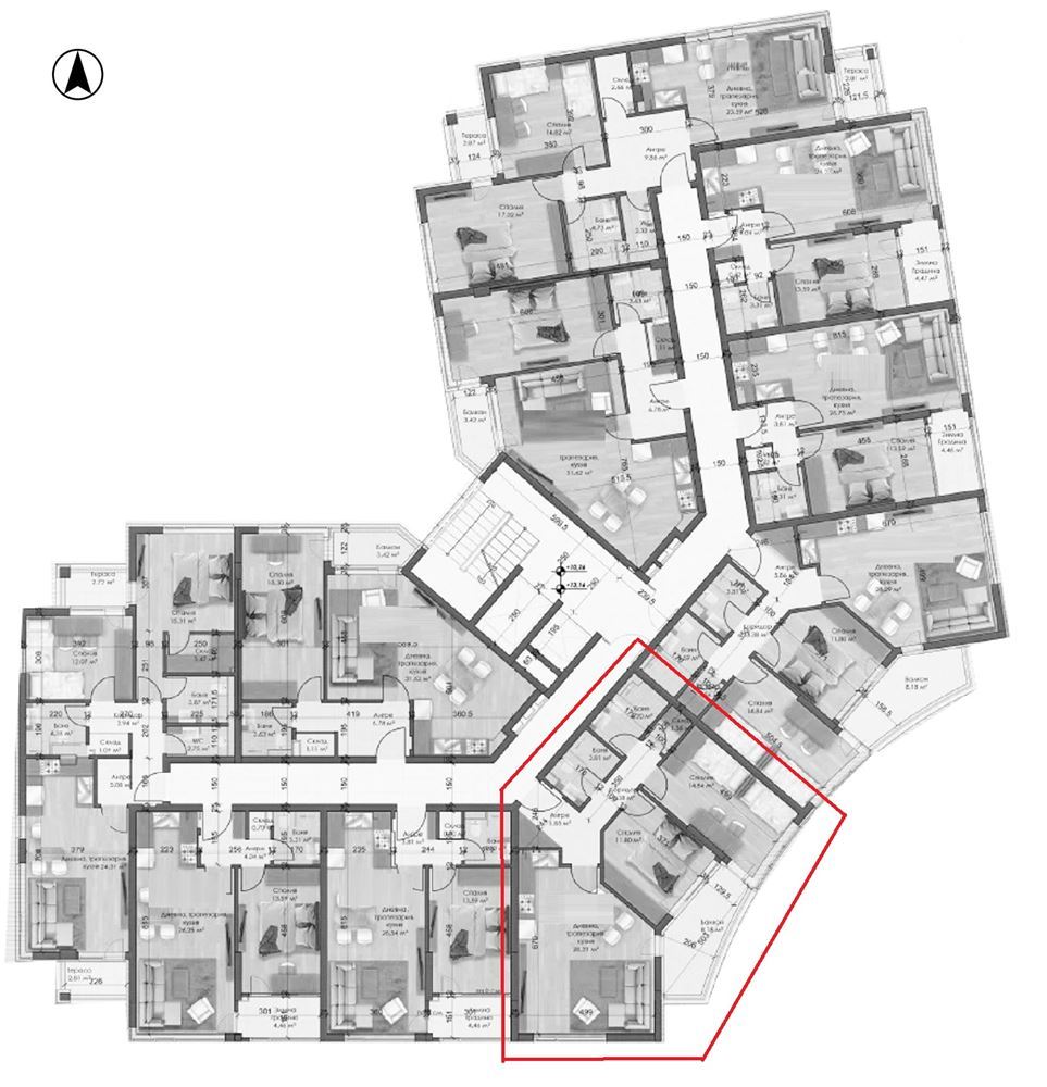 3-СТАЕН АПАРТАМЕНТ 111 М² БЛИЗО ДО МЕТРОСТАНЦИЯ БЪЛГАРИЯ - 0
