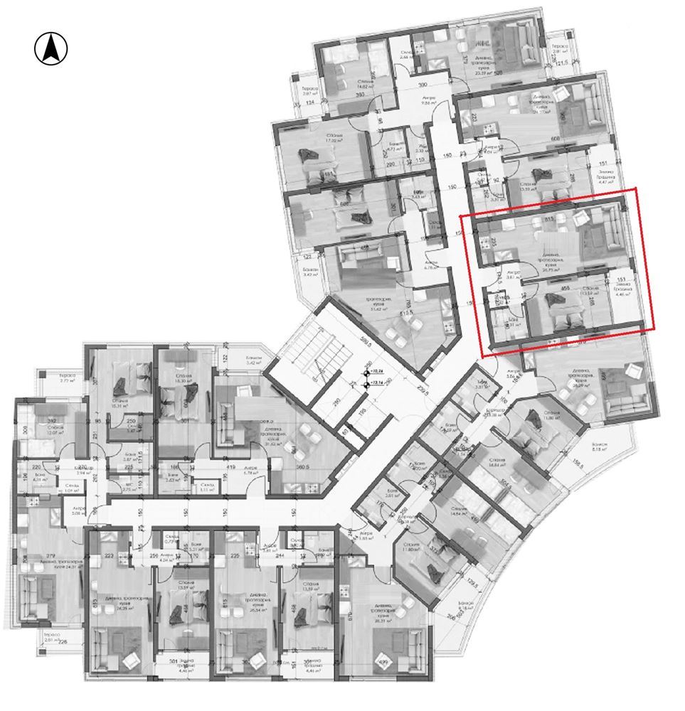 2-СТАЕН АПАРТАМЕНТ 70 М² БЛИЗО ДО МЕТРОСТАНЦИЯ БЪЛГАРИЯ - 0