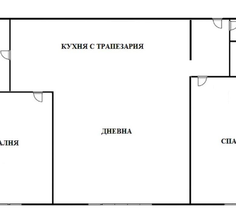 3-СТАЕН АПАРТАМЕНТ 89 М² ДО МЕТРОСТАНЦИЯ НДК - 0