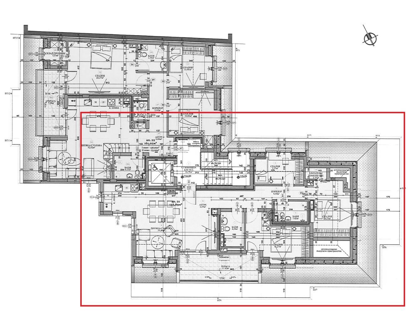 4-СТАЕН АПАРТАМЕНТ 155 М² В КВ. СТУДЕНТСКИ ГРАД - 0