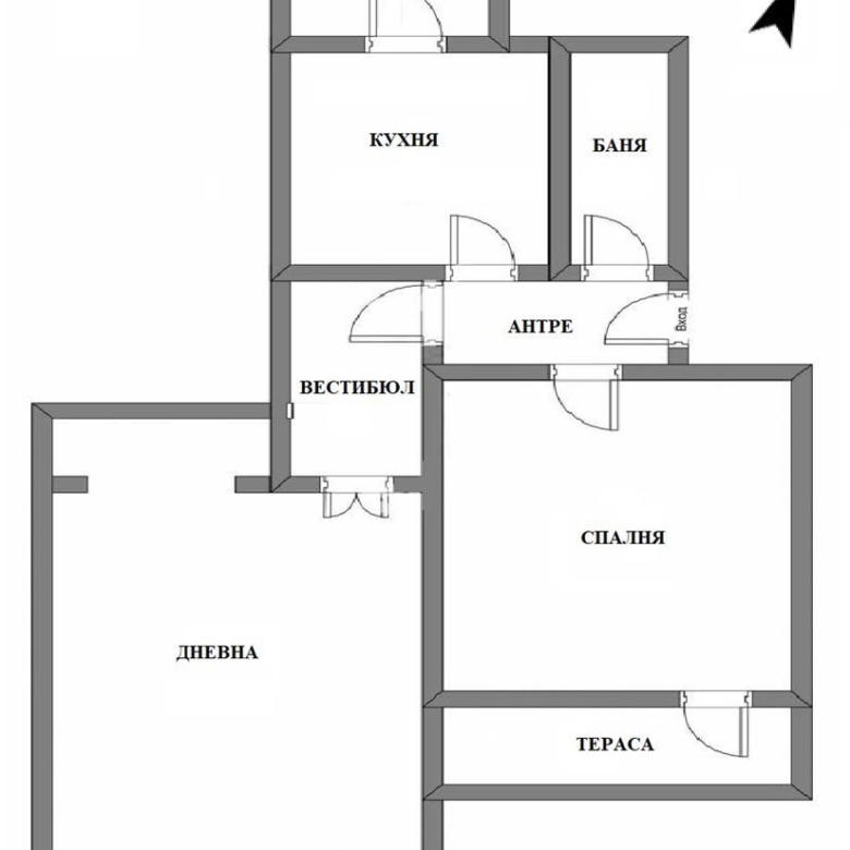 3-СТАЕН АПАРТАМЕНТ 85 М² ДО НДК - 0