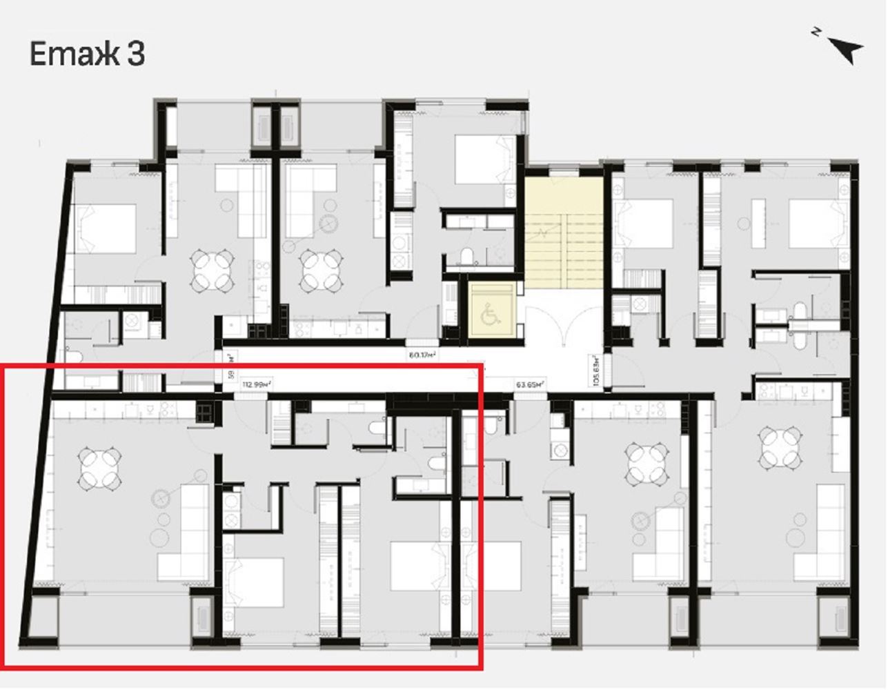 3-СТАЕН АПАРТАМЕНТ 131 М² ДО МЕТРОСТАНЦИЯ МИЗИЯ - 0