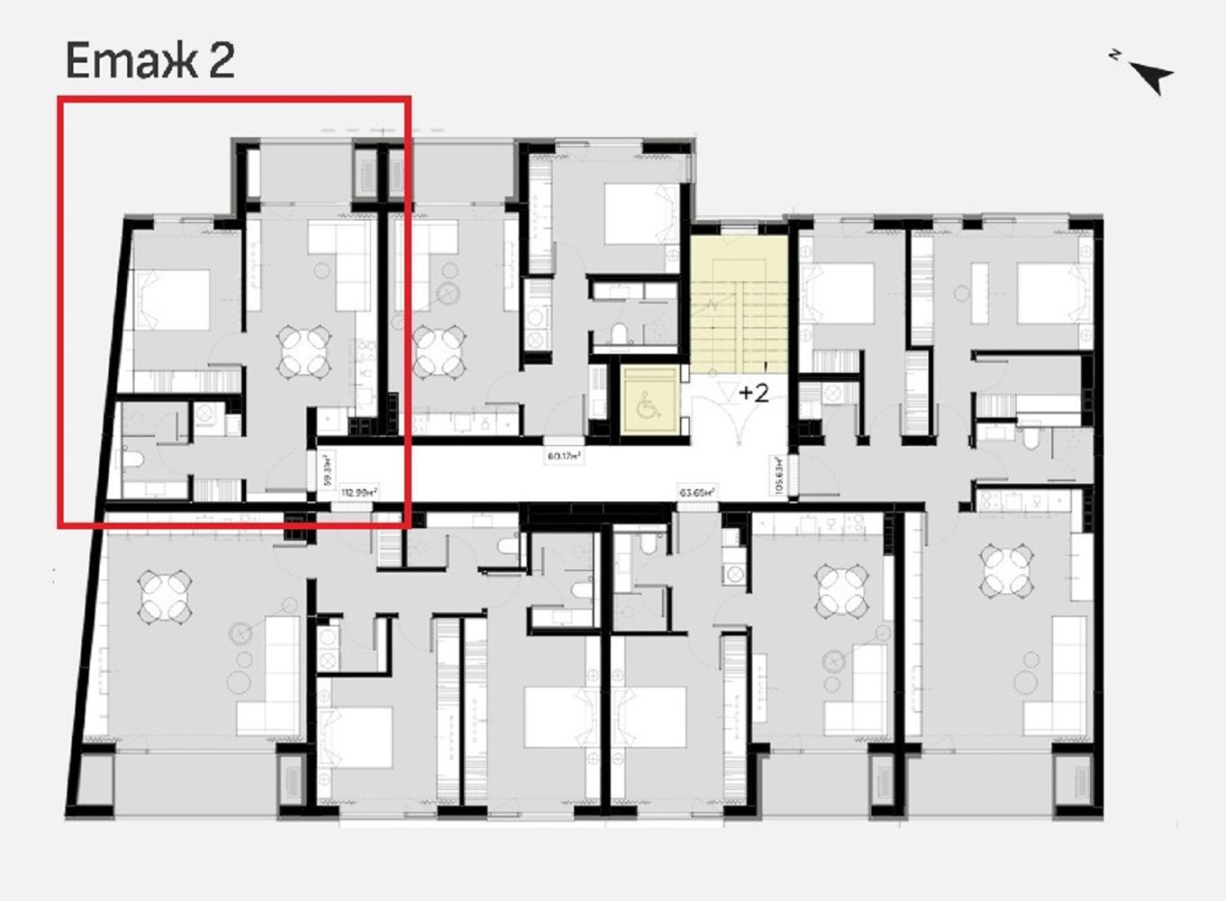 2-СТАЕН АПАРТАМЕНТ 69 М² ДО МЕТРОСТАНЦИЯ МИЗИЯ - 0