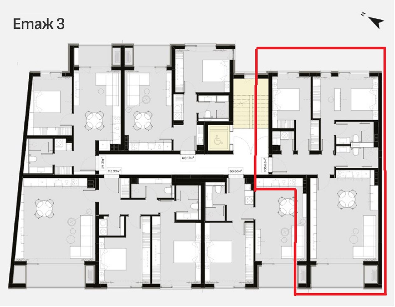 3-СТАЕН АПАРТАМЕНТ 123 М² ДО МЕТРОСТАНЦИЯ МИЗИЯ - 0