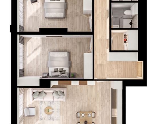 4-СТАЕН АПАРТАМЕНТ 190 М² ДО ПАРК ДРУЖБА И МЕТРОСТАНЦИЯ - 0