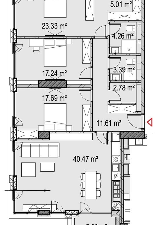 4-СТАЕН АПАРТАМЕНТ 190 М² ДО ПАРК ДРУЖБА И МЕТРОСТАНЦИЯ - 0