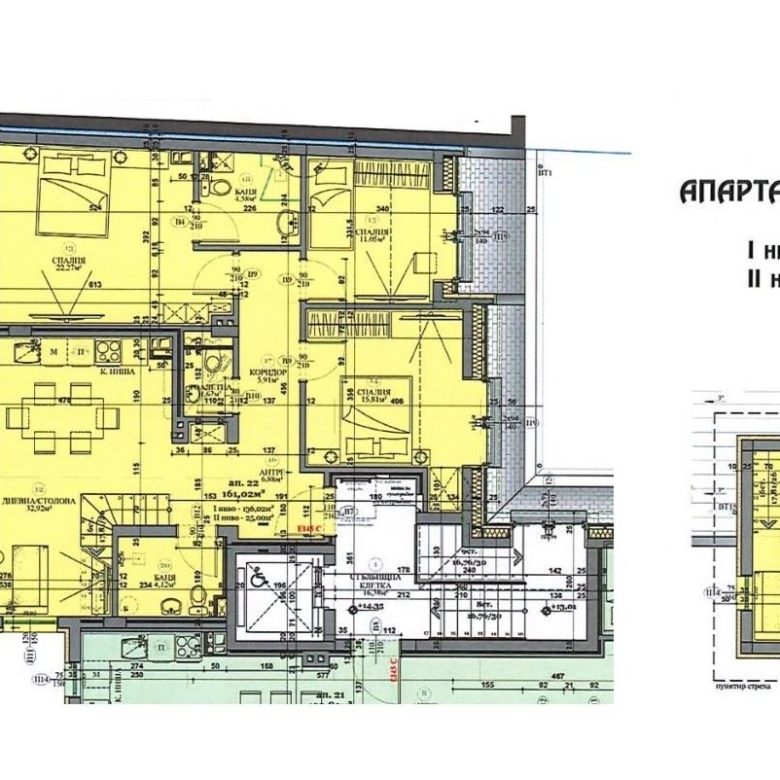 4-СТАЕН АПАРТАМЕНТ 188 М² В КВ. СТУДЕНТСКИ ГРАД - 0