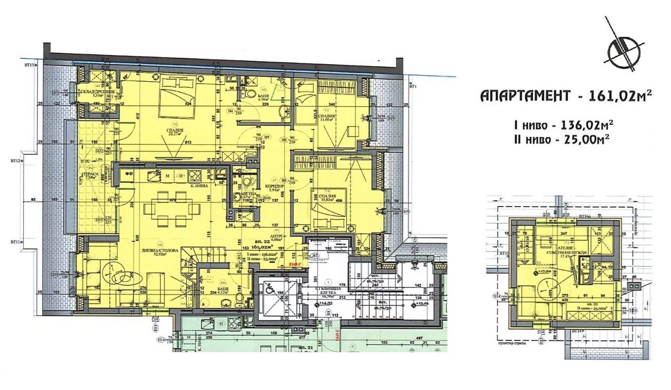 4-СТАЕН АПАРТАМЕНТ 188 М² В КВ. СТУДЕНТСКИ ГРАД - 0