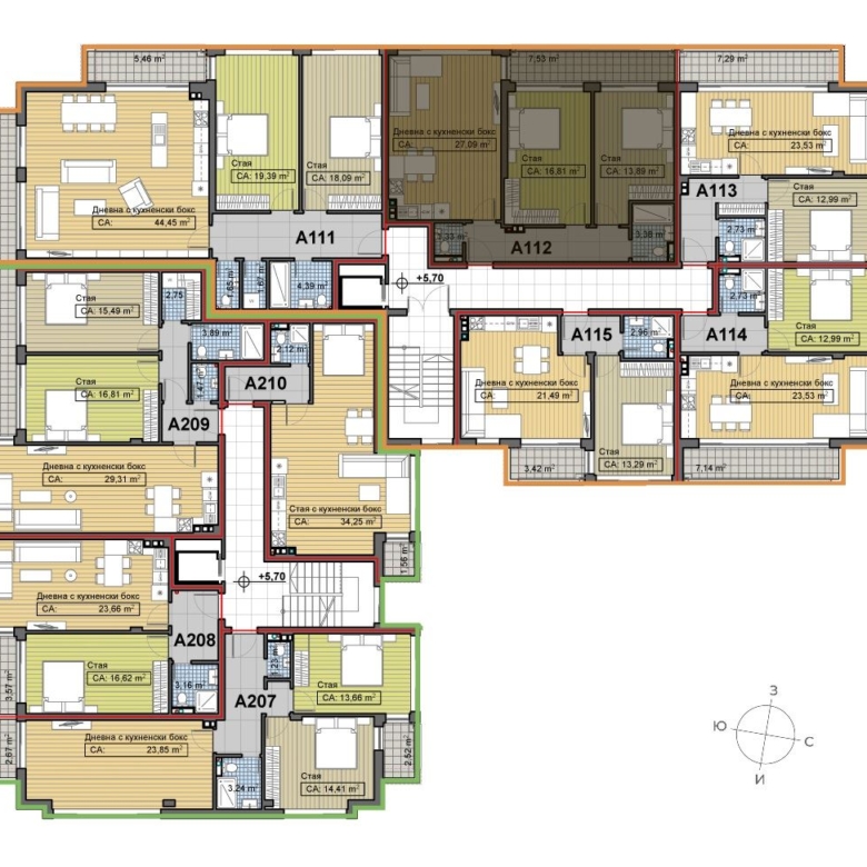 3-СТАЕН АПАРТАМЕНТ 107 М² В ПОЛИТЕ НА ВИТОША - 0