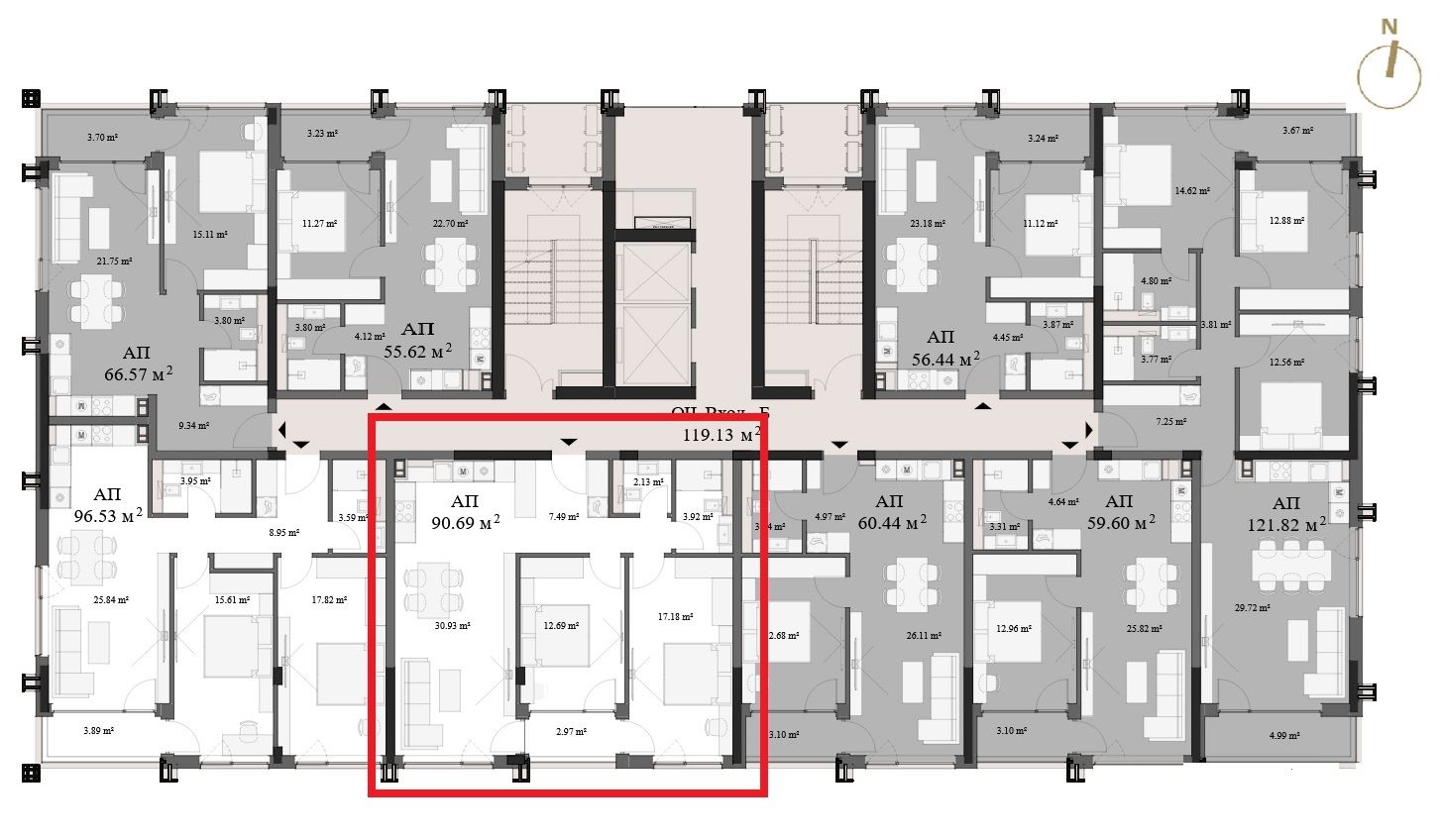 3-СТАЕН АПАРТАМЕНТ 112 М² ДО МЕТРОСТАНЦИЯ ОВЧА КУПЕЛ - 0