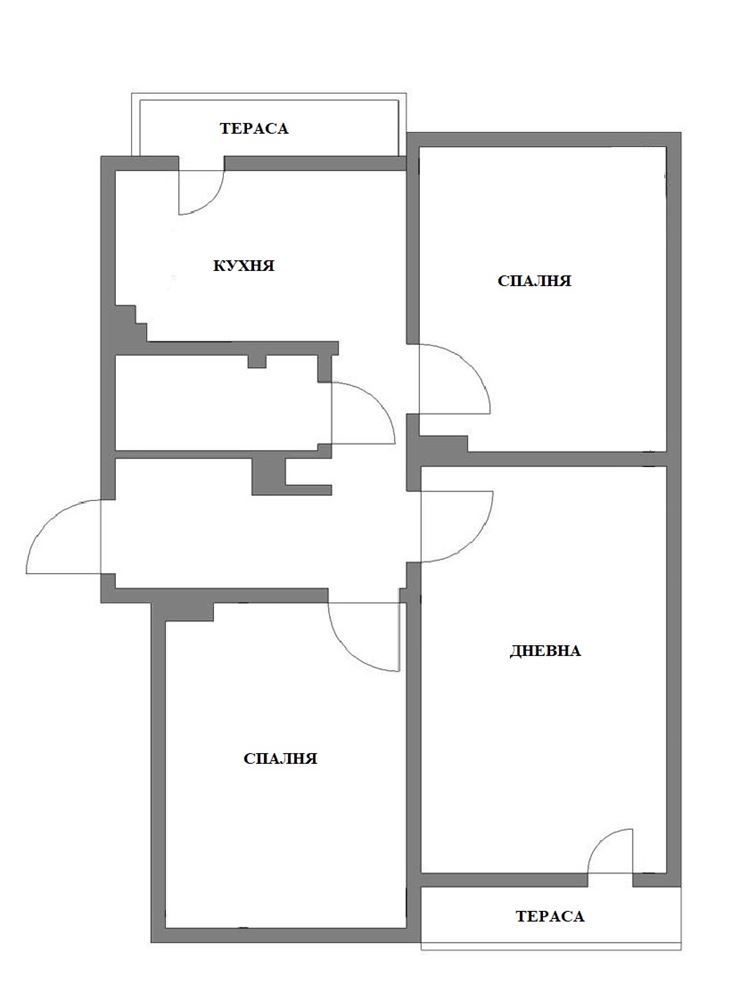 3-СТАЕН АПАРТАМЕНТ 86 М² В КВ. ЛОЗЕНЕЦ - 0