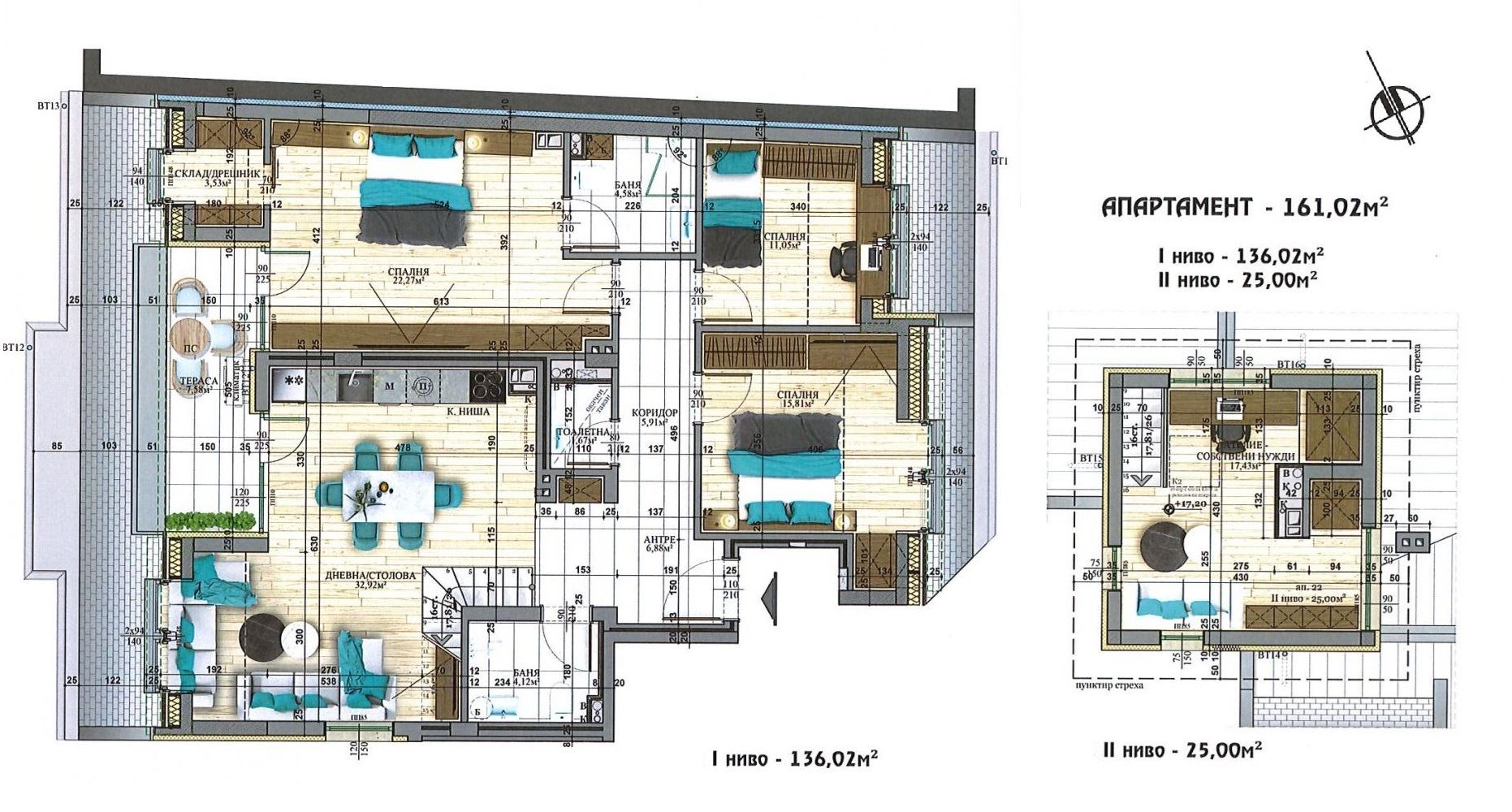 4-СТАЕН АПАРТАМЕНТ 188 М² В КВ. СТУДЕНТСКИ ГРАД-0 4-СТАЕН АПАРТАМЕНТ 188 М² В КВ. СТУДЕНТСКИ ГРАД - 0