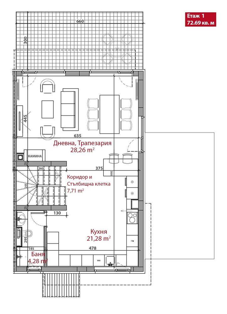 КЪЩА 230 М² С ДВОР 215 М² НА 15 МИНУТИ ОТ СОФИЯ - 0