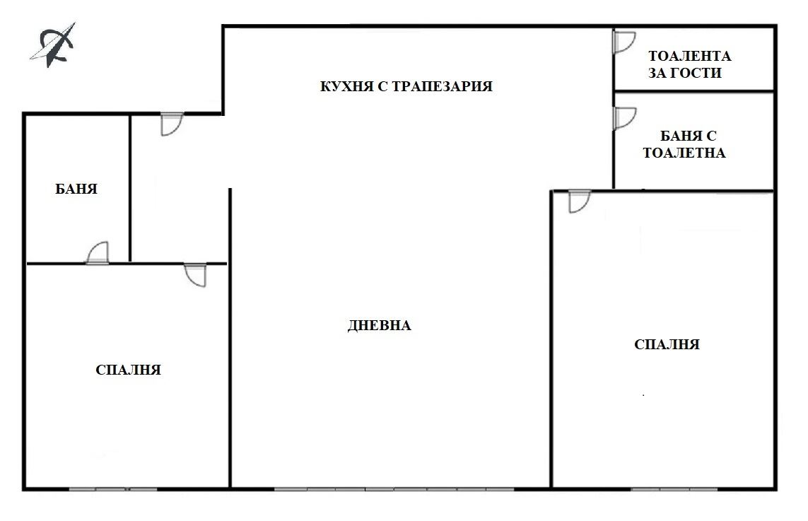 3-СТАЕН АПАРТАМЕНТ 89 М² ДО МЕТРОСТАНЦИЯ НДК-0 3-СТАЕН АПАРТАМЕНТ 89 М² ДО МЕТРОСТАНЦИЯ НДК - 0