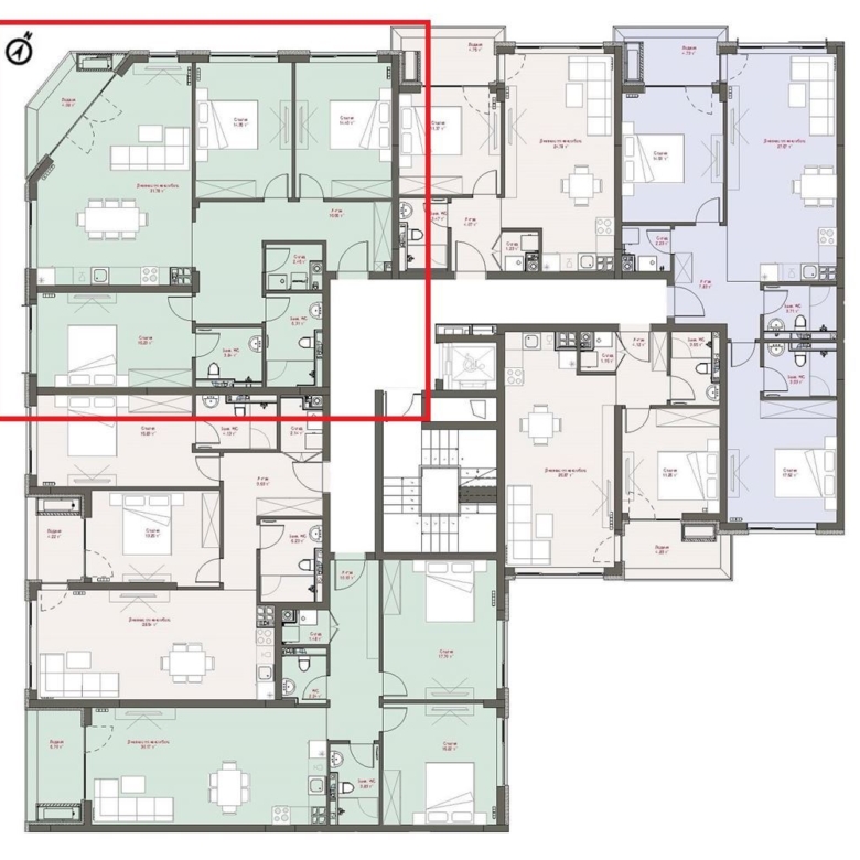 4-СТАЕН АПАРТАМЕНТ 150 М² В ПОЛИТЕ НА ВИТОША - 0