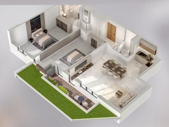 3-СТАЕН АПАРТАМЕНТ 127 М² В ПОЛИТЕ НА ВИТОША - 0