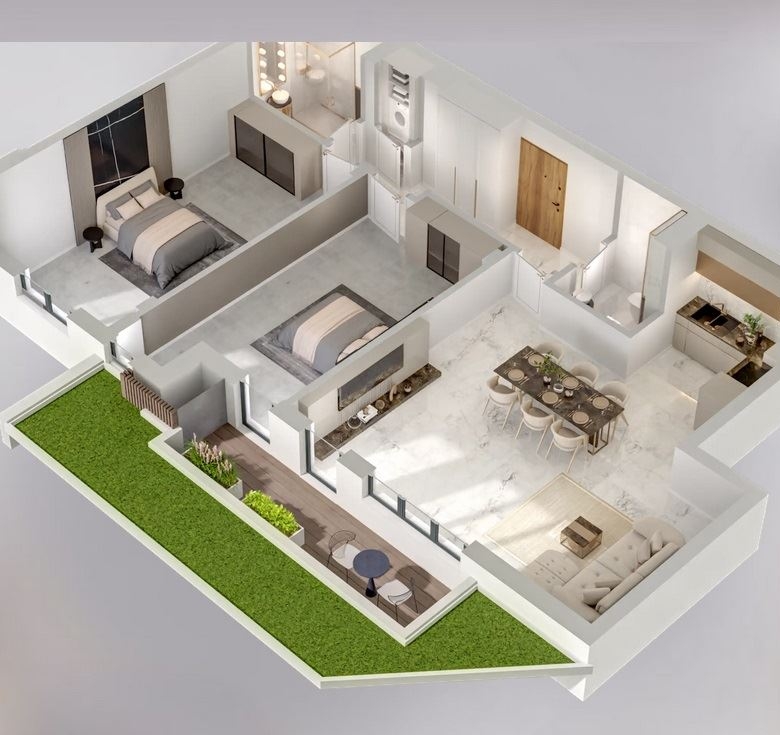 3-СТАЕН АПАРТАМЕНТ 127 М² В ПОЛИТЕ НА ВИТОША