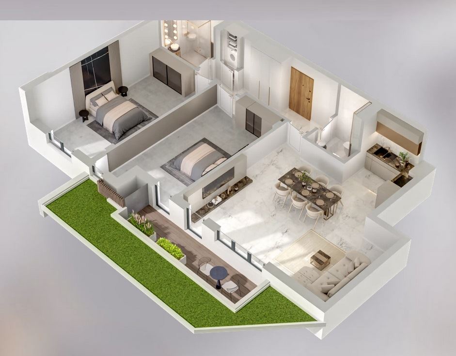 3-СТАЕН АПАРТАМЕНТ 127 М² В ПОЛИТЕ НА ВИТОША - 0