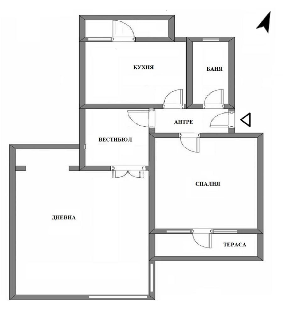 3-СТАЕН АПАРТАМЕНТ 85 М² ДО НДК - 0