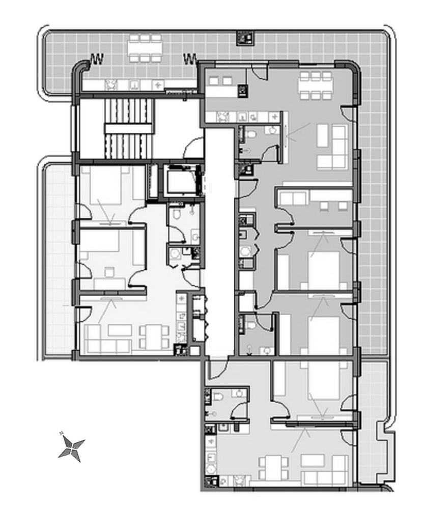 4-СТАЕН АПАРТАМЕНТ 211 М² С ПАНОРАМНА ТЕРАСА 50 М² - 0