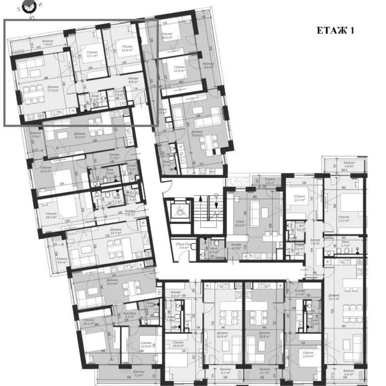 3-СТАЕН АПАРТАМЕНТ 129 М² ДО МЕТРОСТАНЦИЯ ВИТОША - 0