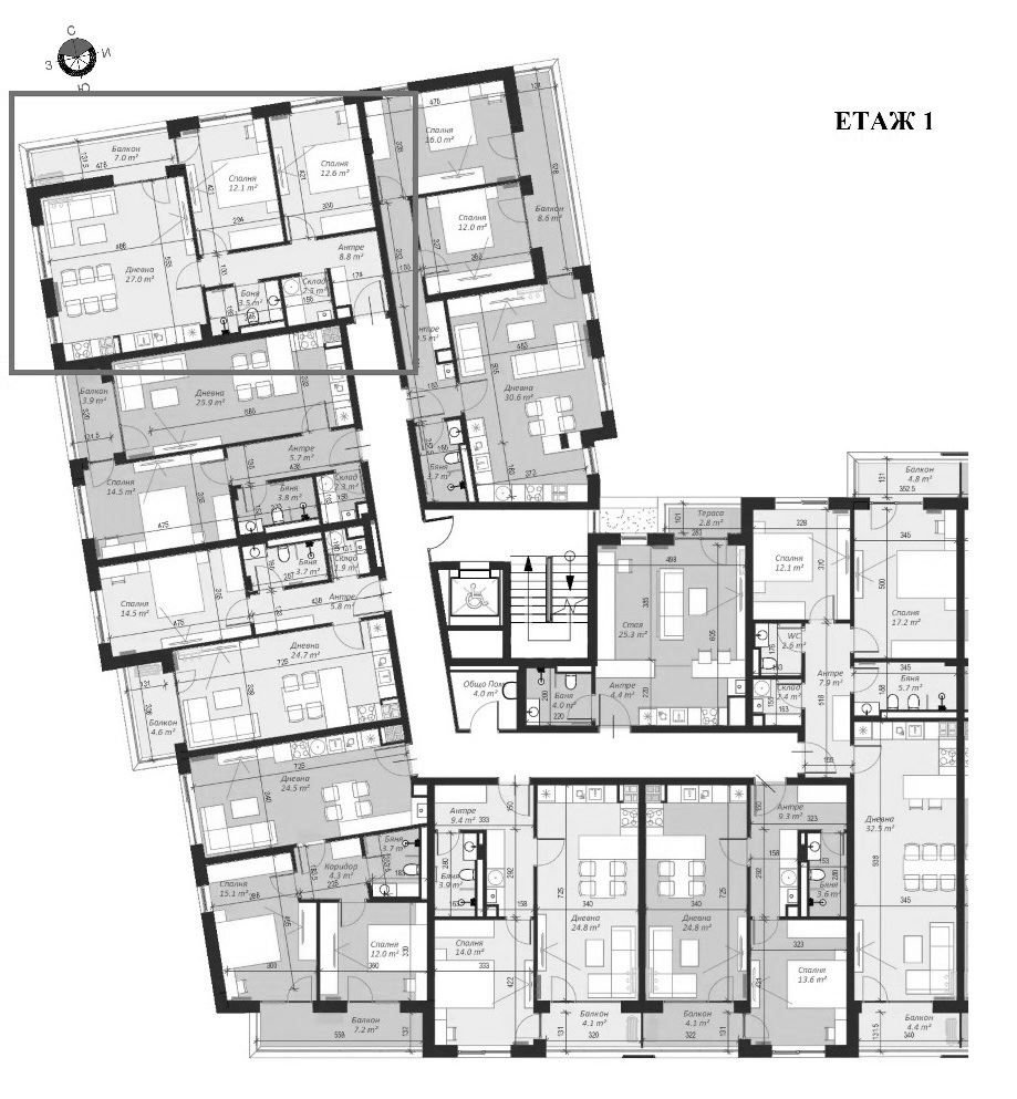 3-СТАЕН АПАРТАМЕНТ 129 М² ДО МЕТРОСТАНЦИЯ ВИТОША - 0