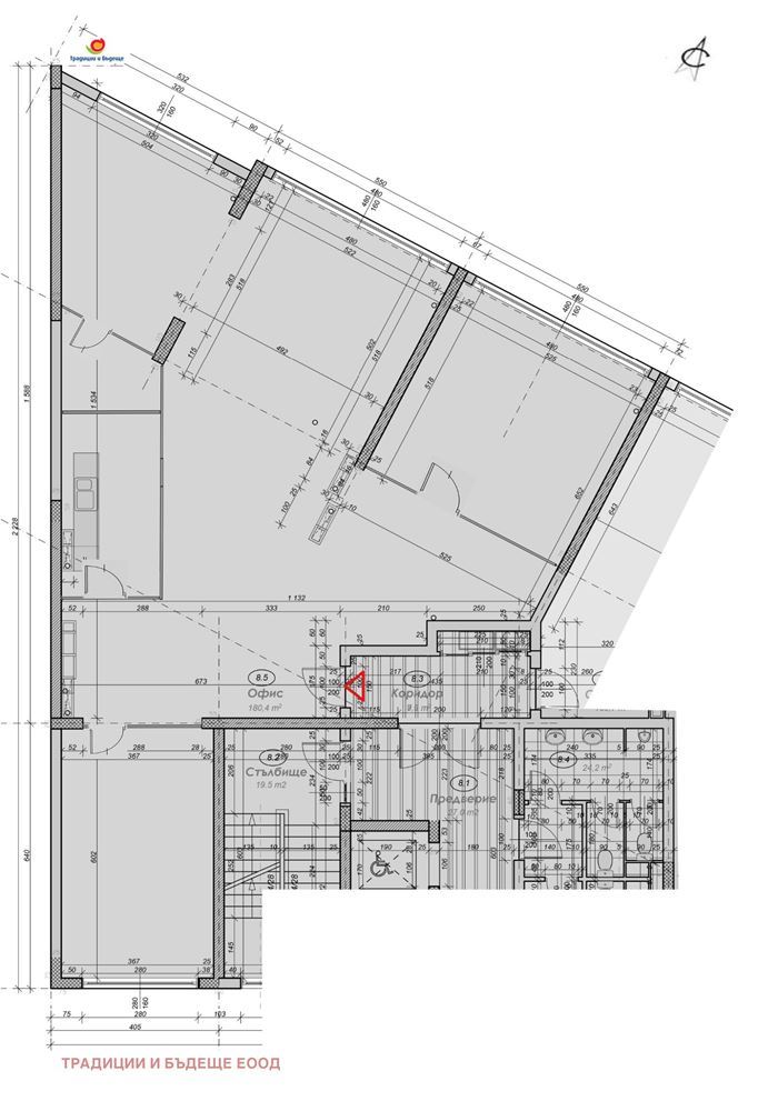 ОФИС 230 М² В ОФИС СГРАДА ДО МЕТРОСТАНЦИЯ ЛЪВОВ МОСТ - 0